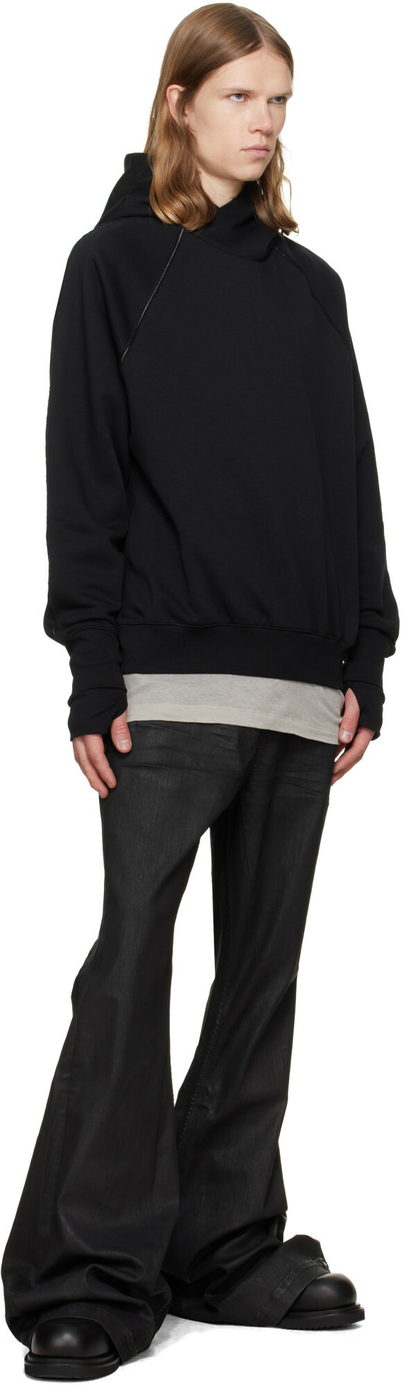 thom/krom Black MS 193 Hoodie