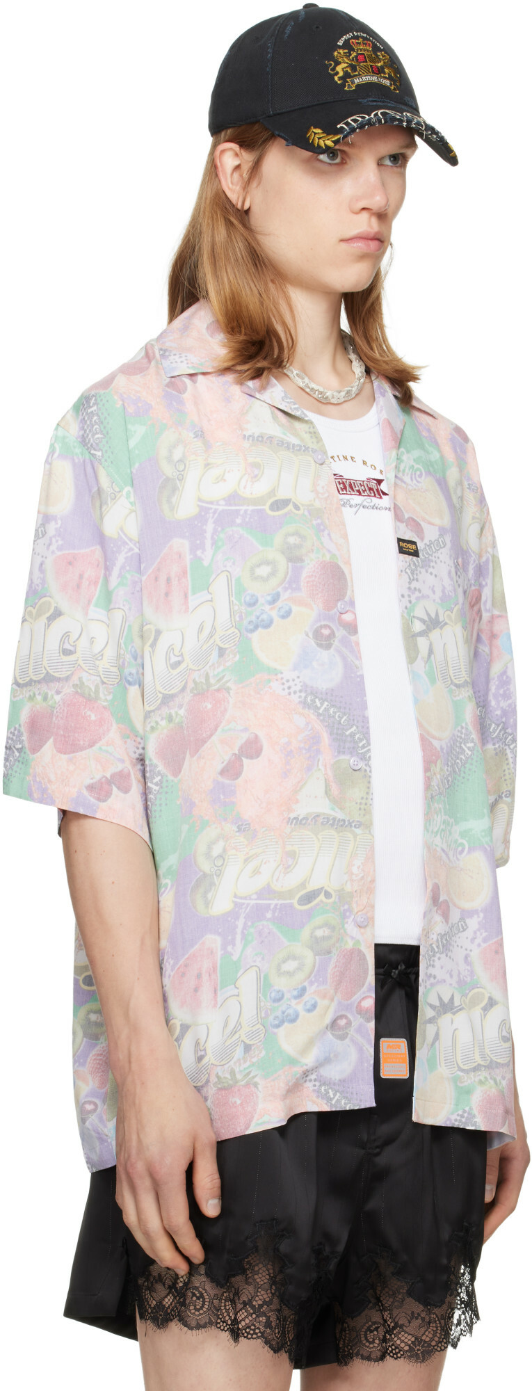 Martine Rose Multicolor Boxy Shirt