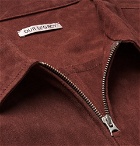 Our Legacy - Slim-Fit Suede Shirt Jacket - Chocolate