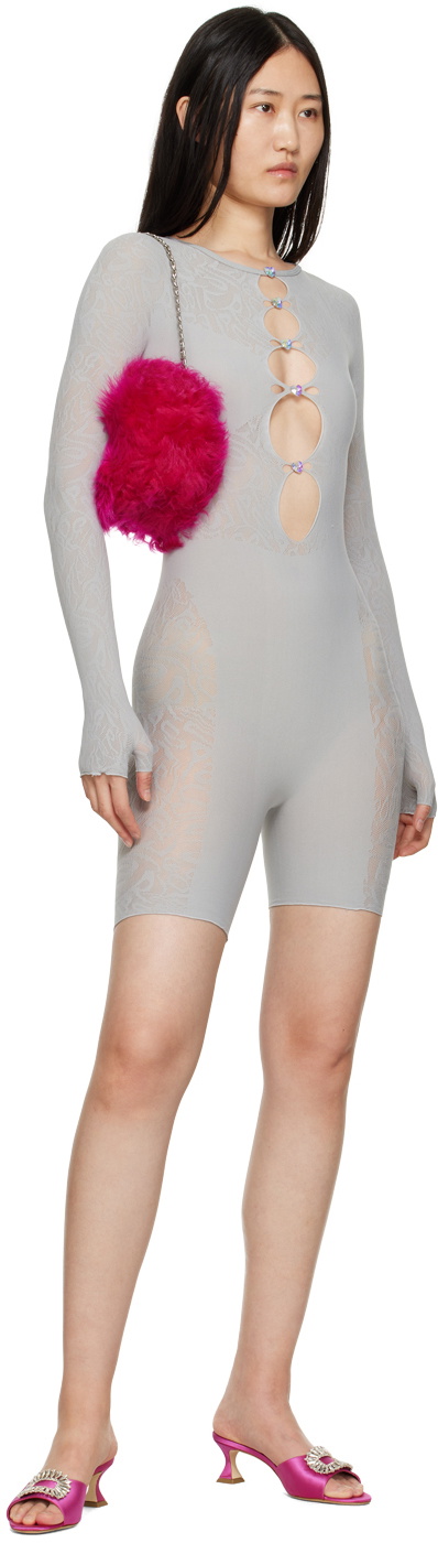 Poster Girl Gray Jetta Jumpsuit