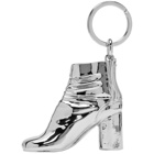 Maison Margiela SSENSE Exclusive Silver Tabi Boot Keychain