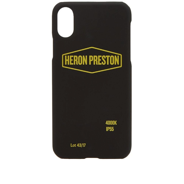 Photo: Heron Preston Sign iPhone X Case