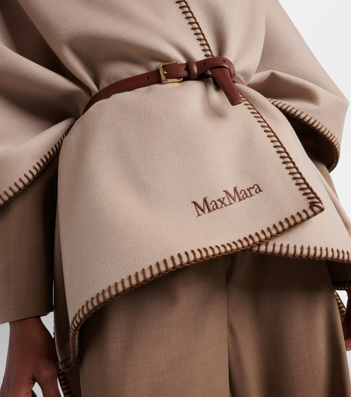 Max Mara Virgin wool cape