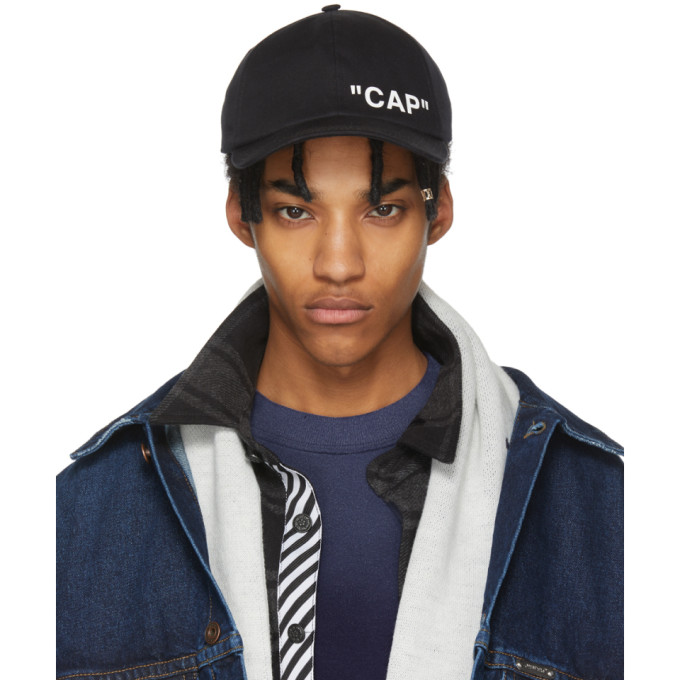 Photo: Off-White Black Quote Cap