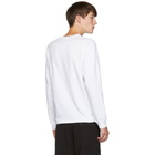 Yohji Yamamoto White New Era Edition Long Sleeve T-Shirt