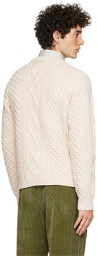 Gucci Beige Wool Knit Sweater