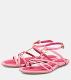 Jacquemus Les Sandales Pralu Plates leather sandals