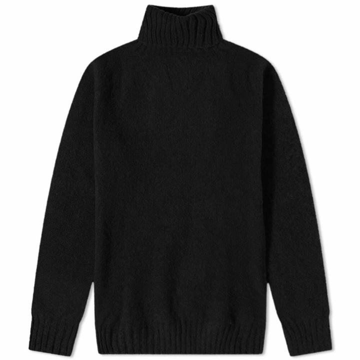 Photo: Howlin by Morrison Men's Howlin' Sylvester Roll Neck Knit in Black