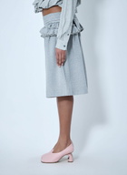 Dries Van Noten Knit Shorts with Frayed Pocket Details