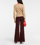 Victoria Beckham - Wool-blend turtleneck sweater