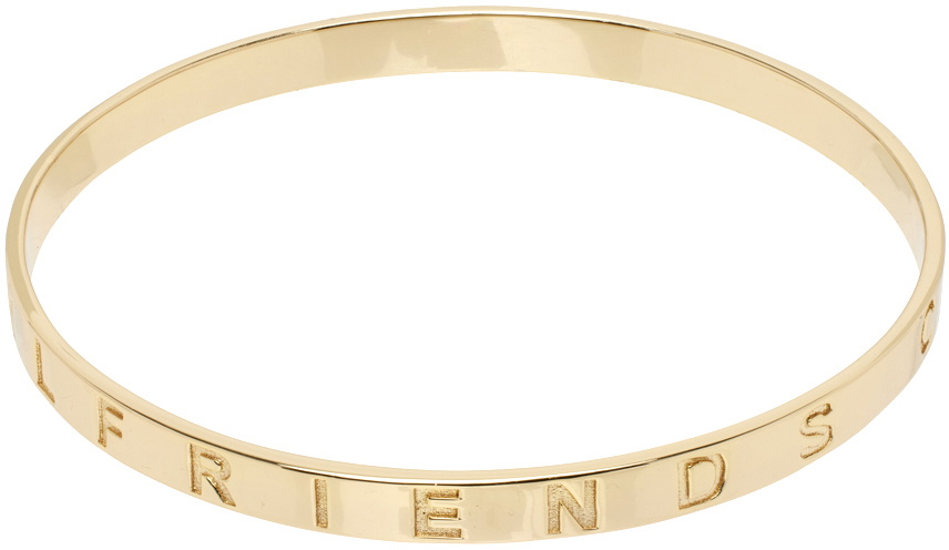 Stolen Girlfriends Club Gold Stolen Bangle Bracelet