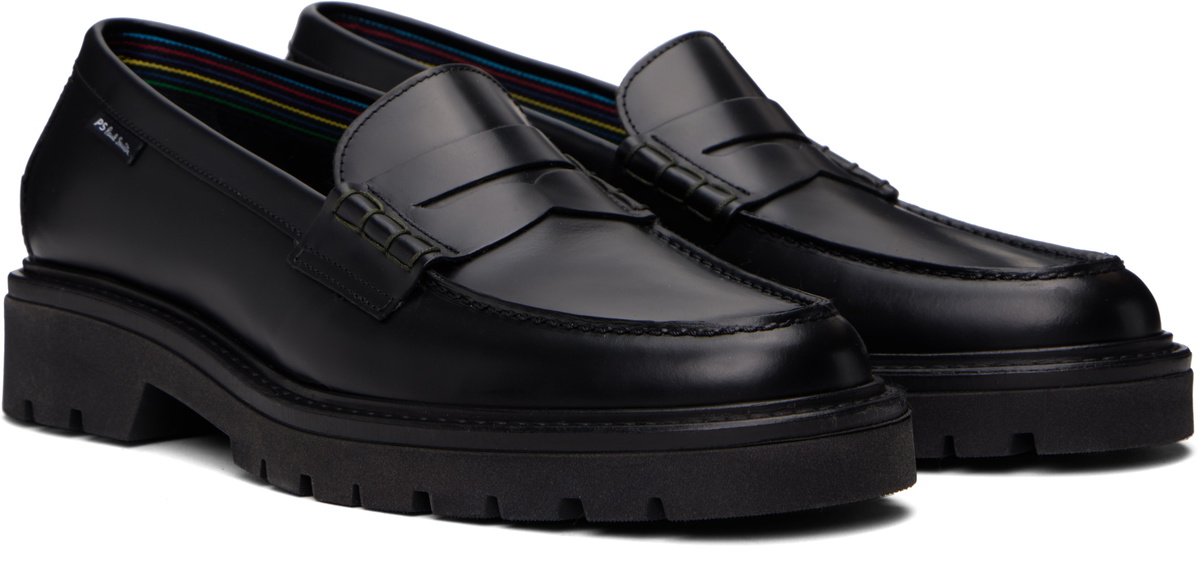 PS by Paul Smith Black Bolzano Loafers
