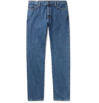 The Row - Irwin Slim-Fit Stretch-Denim Jeans - Blue