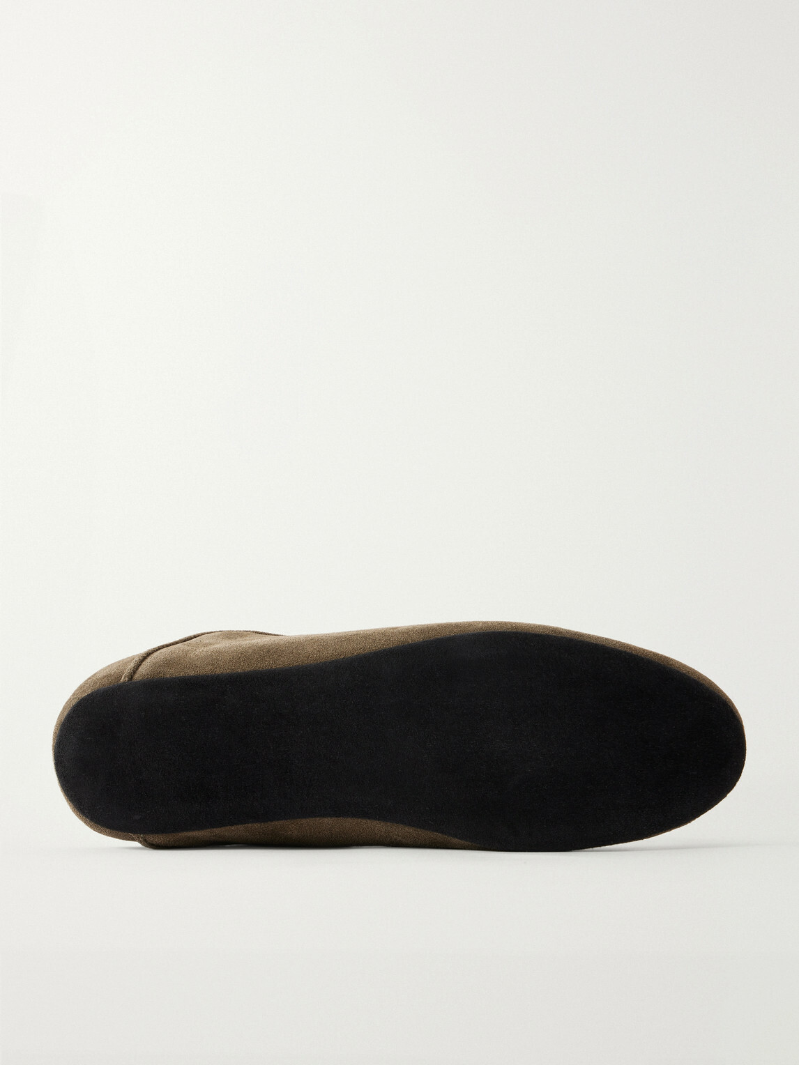 George Cleverley - Mayfair Collapsible-Heel Suede Loafers - Green