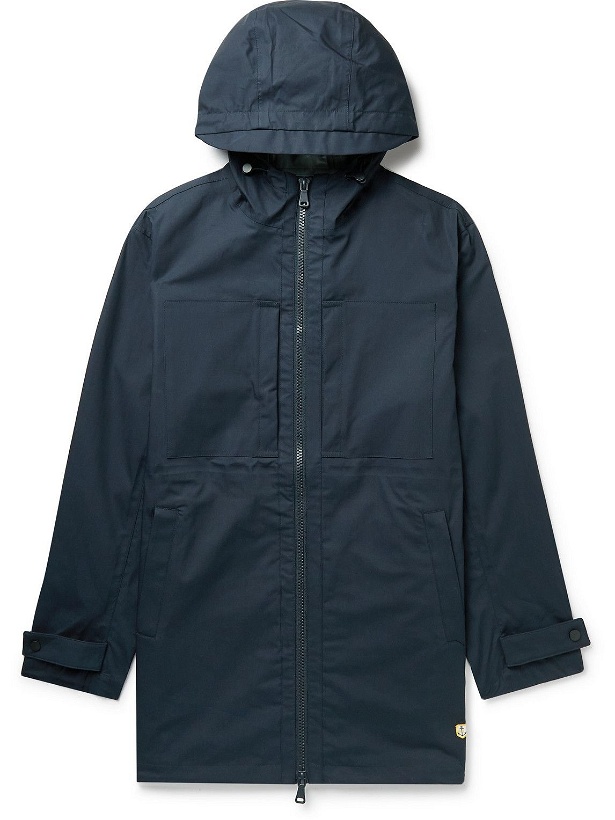 Photo: Armor Lux - Cotton Hooded Parka - Blue