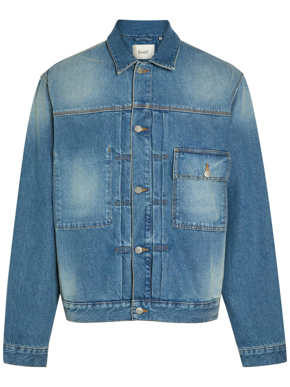 Omar Afridi Black Zip Denim Jacket Omar Afridi