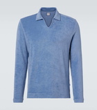 Fedeli Peter cotton terry polo shirt