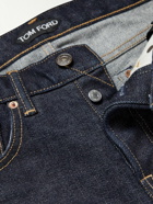 TOM FORD - Skinny-Fit Selvedge Jeans - Blue