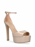 STUART WEITZMAN - 130mm Discoplatform Leather Sandals