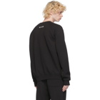 Essentials Black Fleece Crewneck Sweatshirt