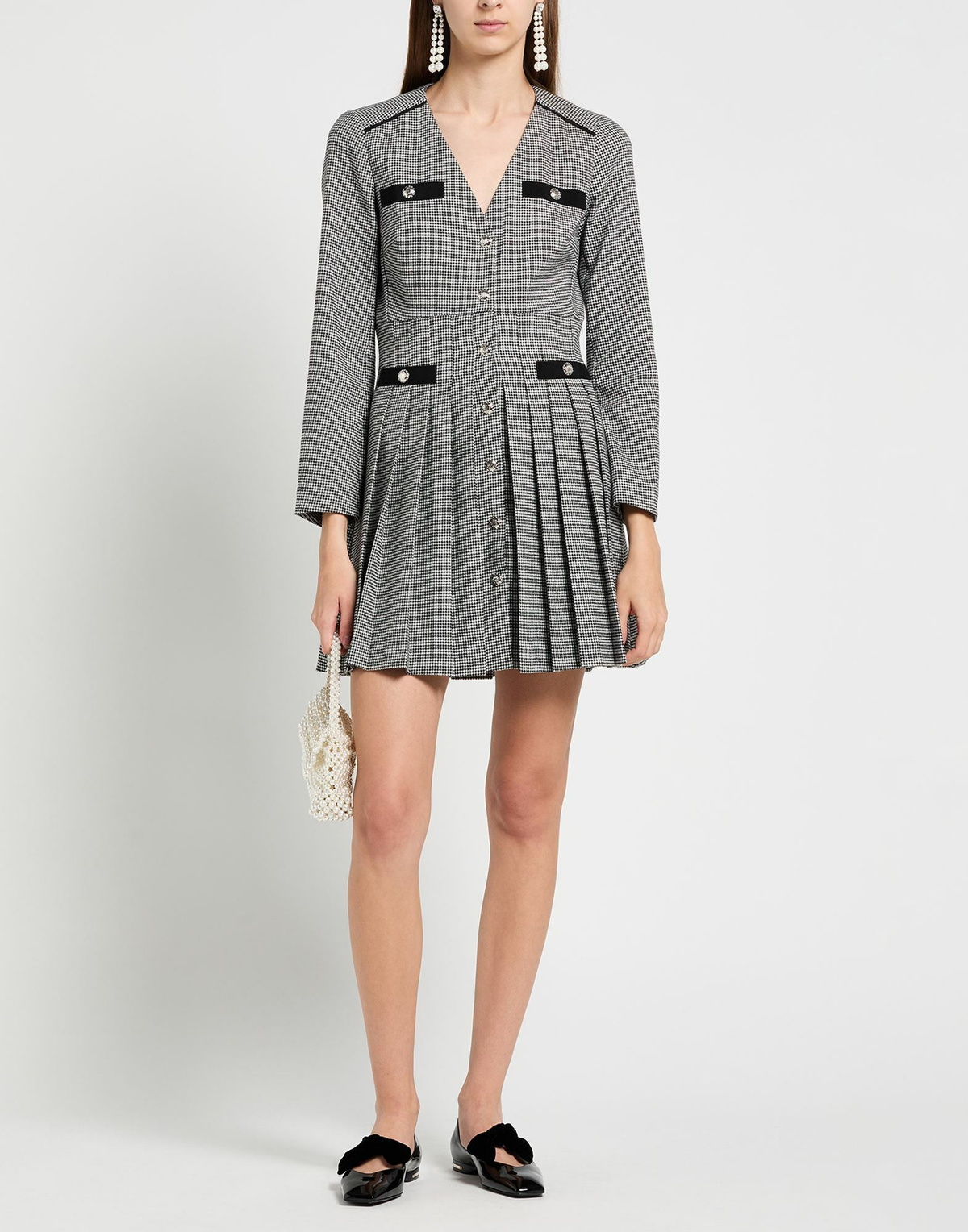 Maje Womens Mini dress in Black