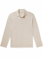 Saman Amel - Cashmere and Silk-Blend Shirt - Neutrals