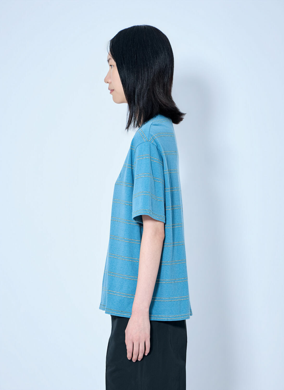Jil Sander Striped Crewneck T-Shirt