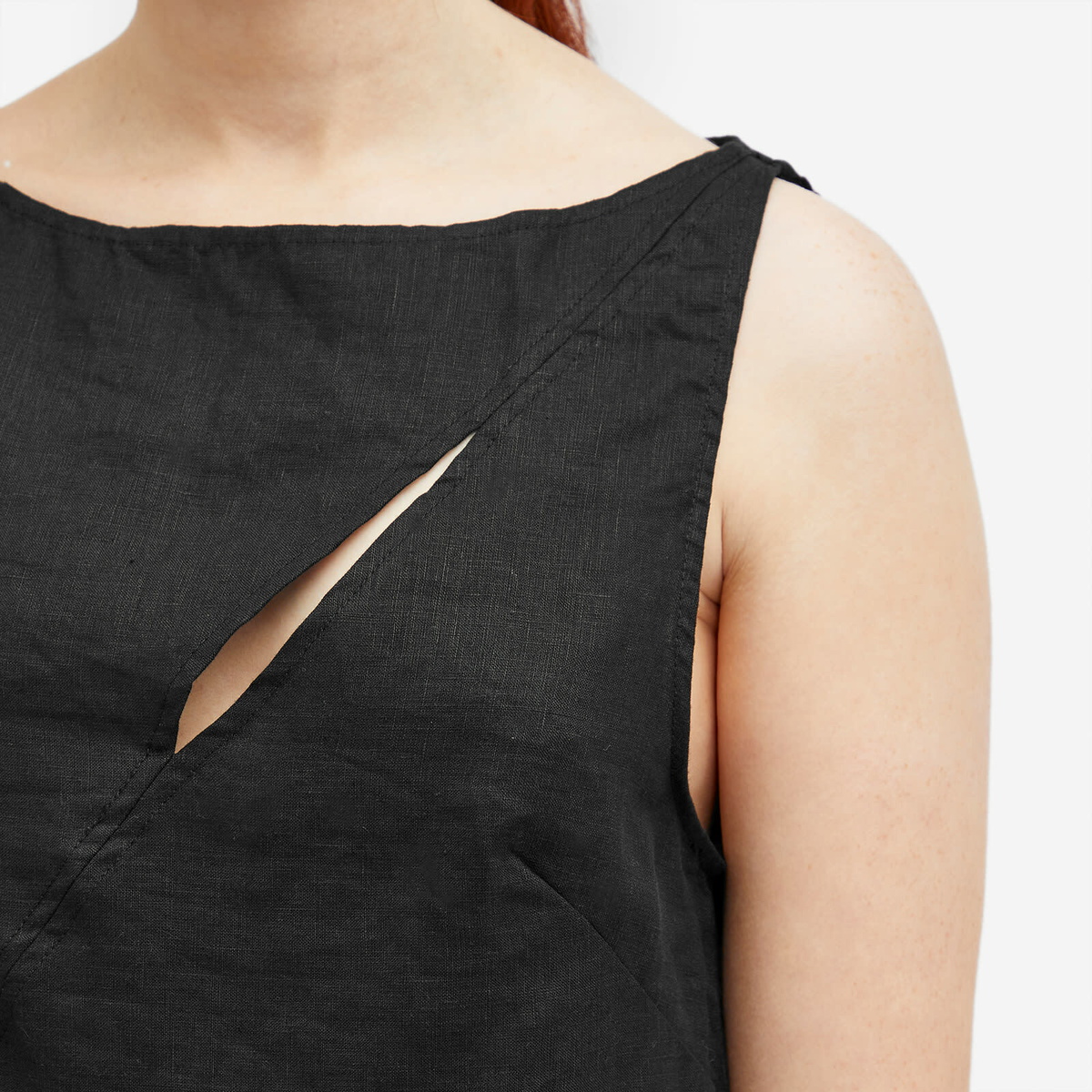 Deiji Studios Women's Shift Mini Dress in Black