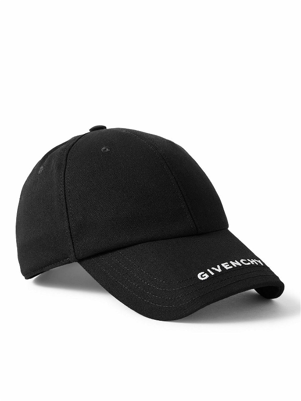 Photo: Givenchy - Logo-Embroidered Cotton-Blend Twill Baseball Cap