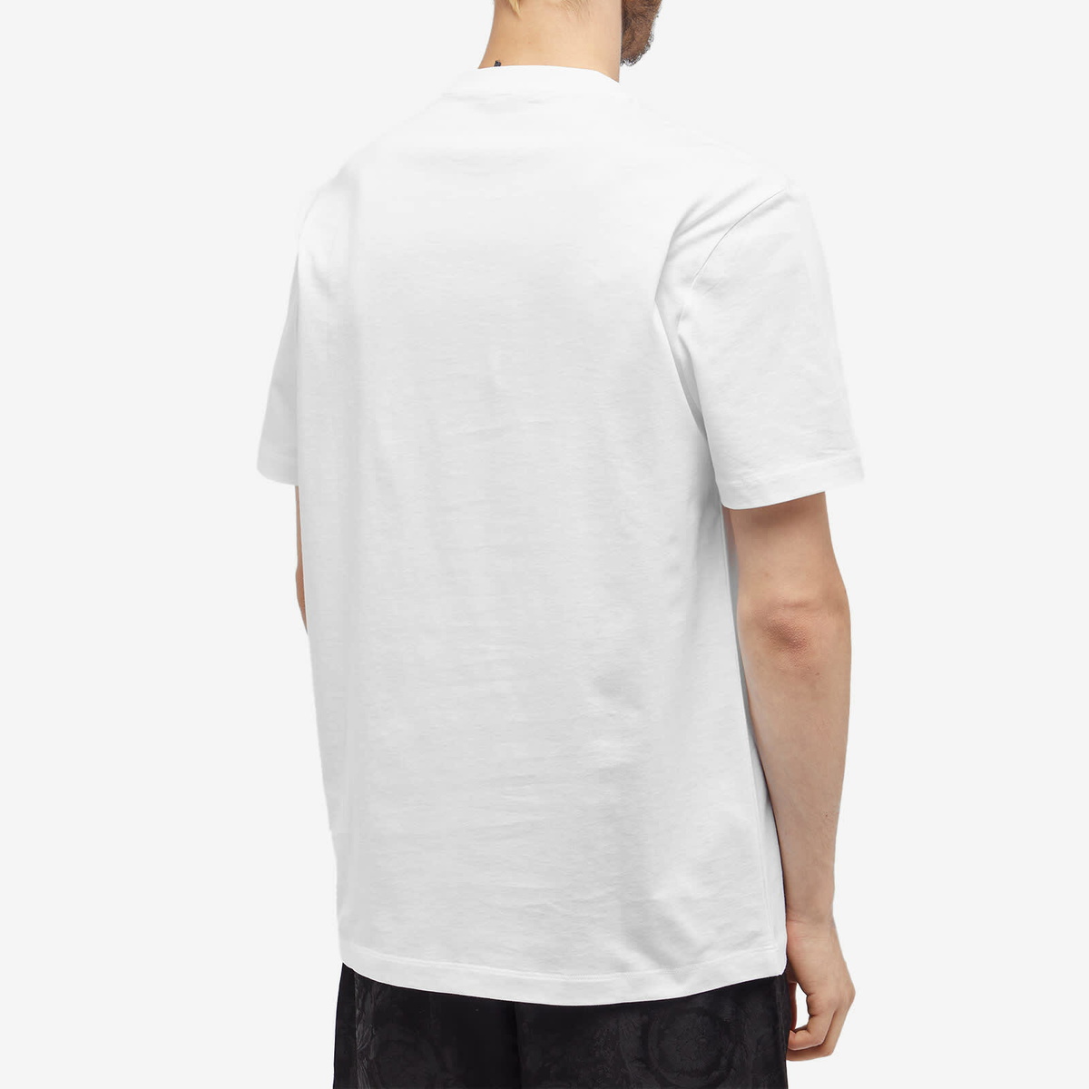 Versace plain white clearance tee