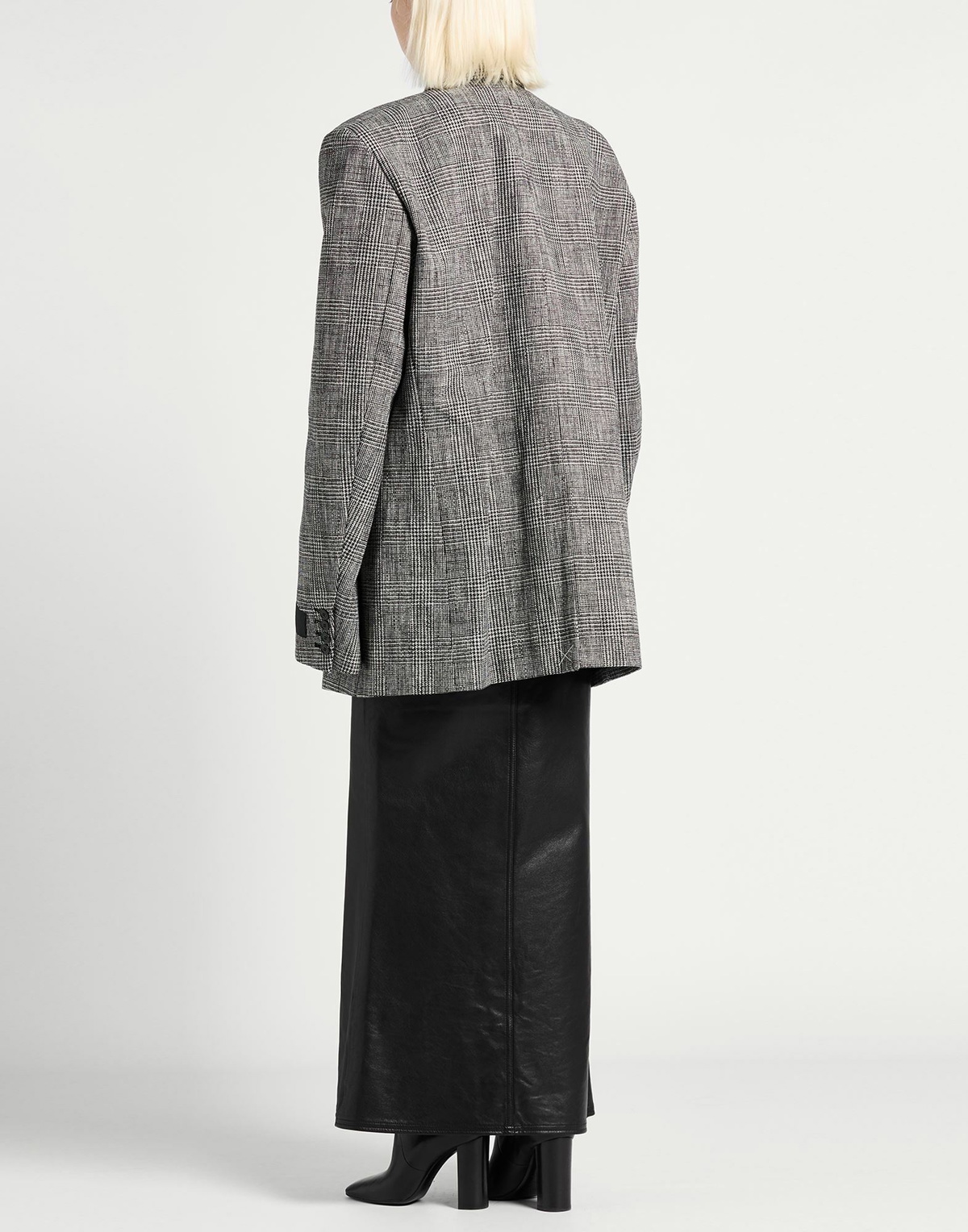 Vetements Womens Coat in Grey