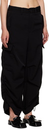 Noir Kei Ninomiya Black Elasticized Trousers