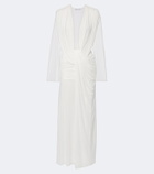 Christopher Esber Ripple draped jersey gown