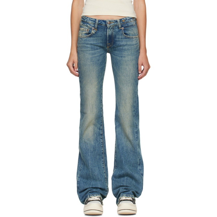 Photo: R13 Blue Flare Boy Jeans