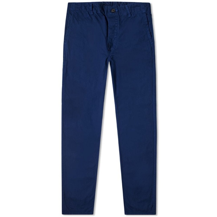 Photo: orSlow French Work Pant Blue