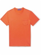 Ralph Lauren Purple label - Cotton-Jersey T-Shirt - Orange