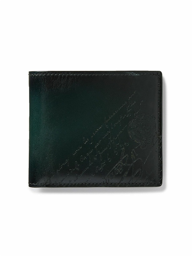 Photo: Berluti - Makore Neo Scritto Venezia Leather Billfold Wallet