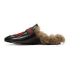 Gucci Black Skull New Princetown Loafers