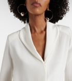 Roland Mouret Silk satin bodysuit