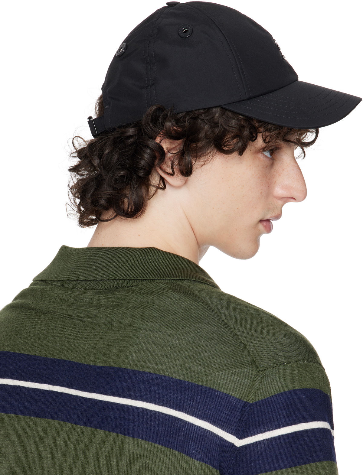 AMI Paris Black 'Ami' Cap AMI