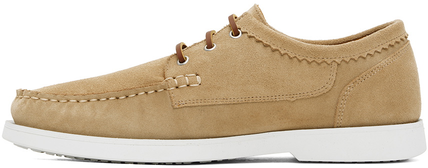PS by Paul Smith Beige Pebble Boat Shoes