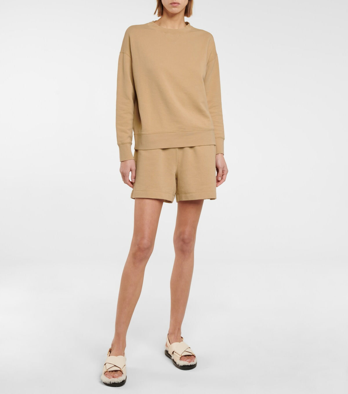 Vince - Cotton jersey shorts