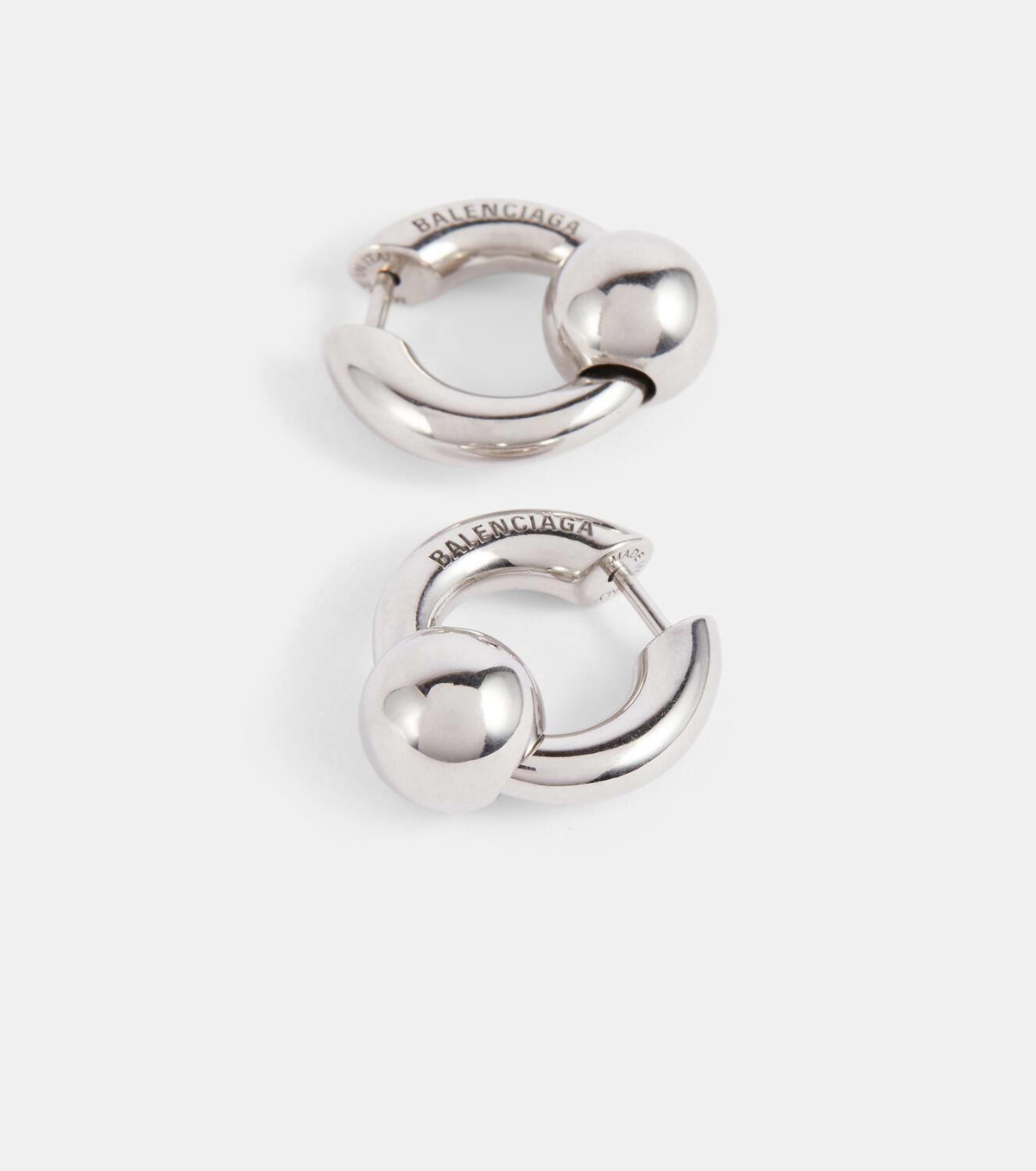 人気★ギフトにも【BALENCIAGA】Silver Sharp Earrings Set Balenciaga Sharp Earrings Set | Neiman Marcus