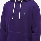 Polo Ralph Lauren Men's Classic Popover Hoody in College Purple