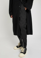 Rick Owens Tecuatl Stretch-cotton Trousers Black