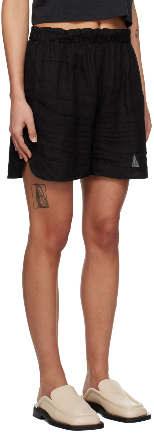 Le Petit Trou Black Lucie Shorts