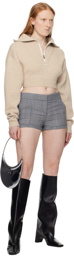 Coperni Gray Tailored Shorts