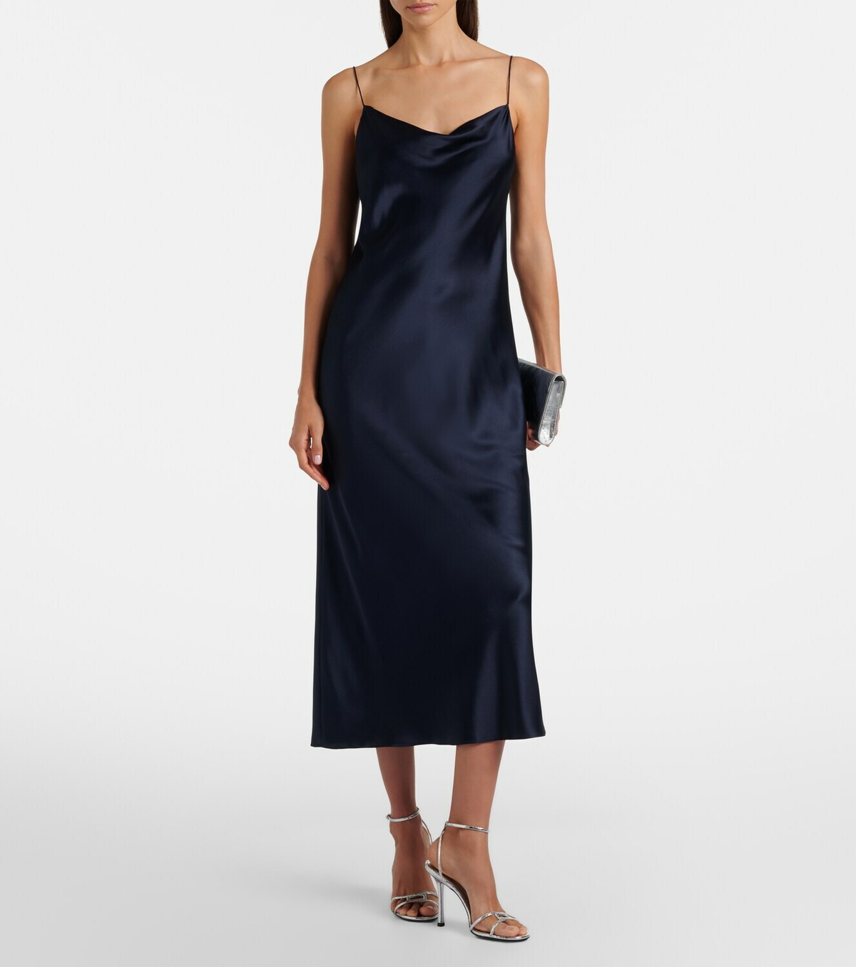 Dorothee Schumacher Sense Of Shine silk-blend satin slip dress