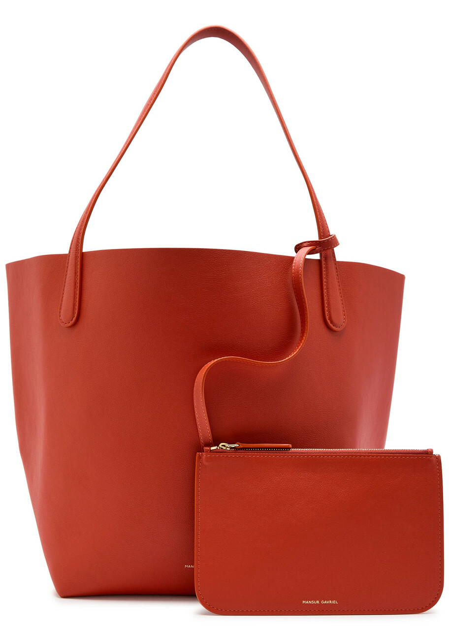 Mansur Gavriel Everyday Leather Tote bag - Red - One Size
