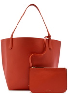 Mansur Gavriel Everyday Leather Tote bag - Red - One Size